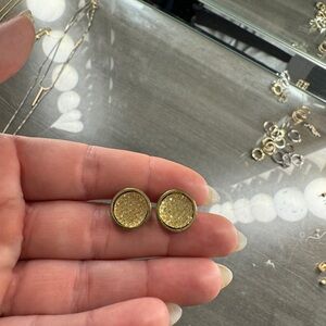 Gold Stud Earrings